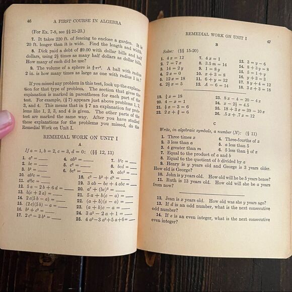 A First Course in Algebra Part 1 - Picture 3 of 6